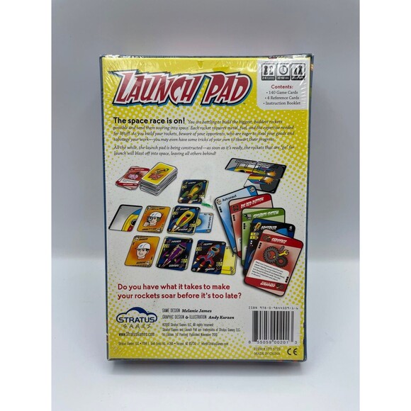 Launch Pad Card Game by Stratus Games -NEW SEALED - Picture 3 of 5
